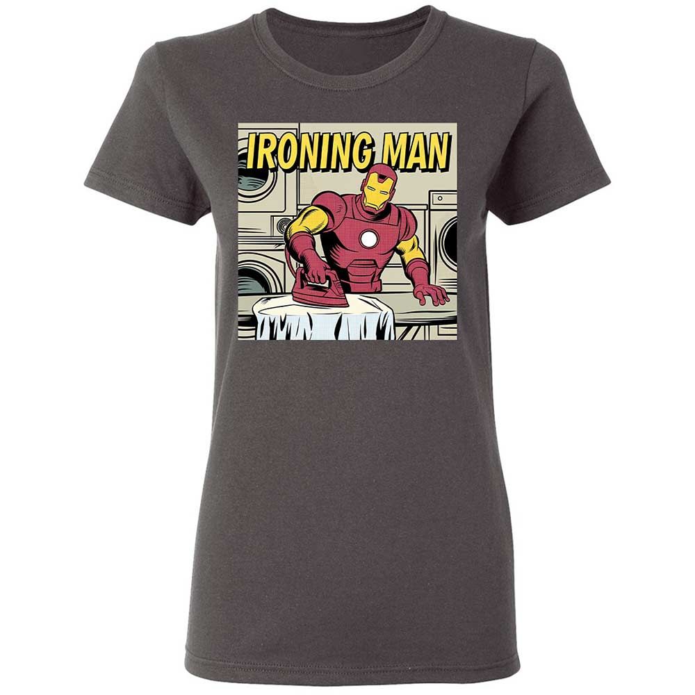 Women's T-Shirt - WUGQ3V91 - Charcoal - 4