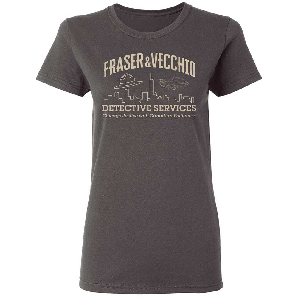 Women's T-Shirt - C35VL5RK - Charcoal - 4