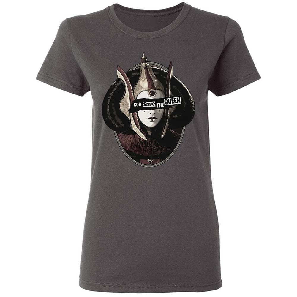 Women's T-Shirt - 7Q61UD7S - Charcoal - 4