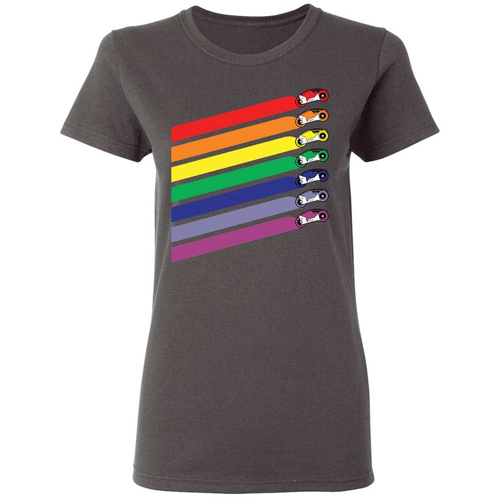 Race The Rainbow - Charcoal - 4