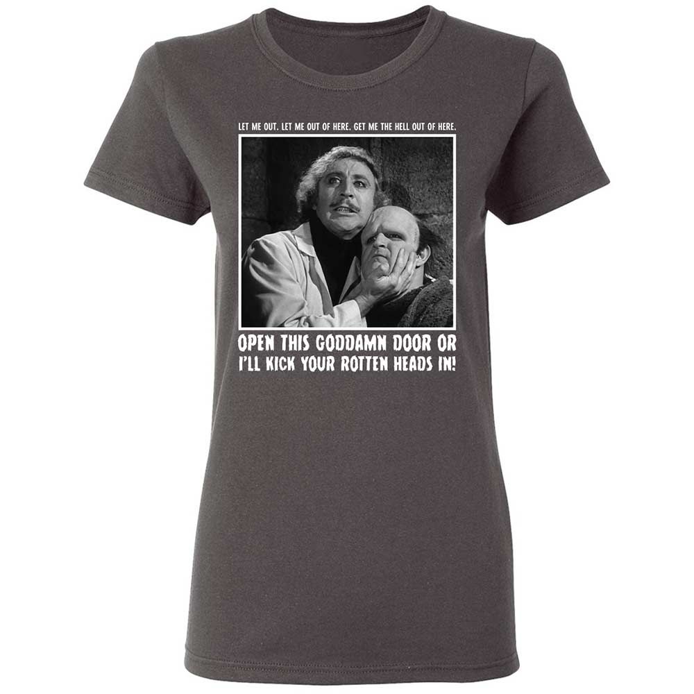 Women's T-Shirt - 4Q51LGD8 - Charcoal - 4