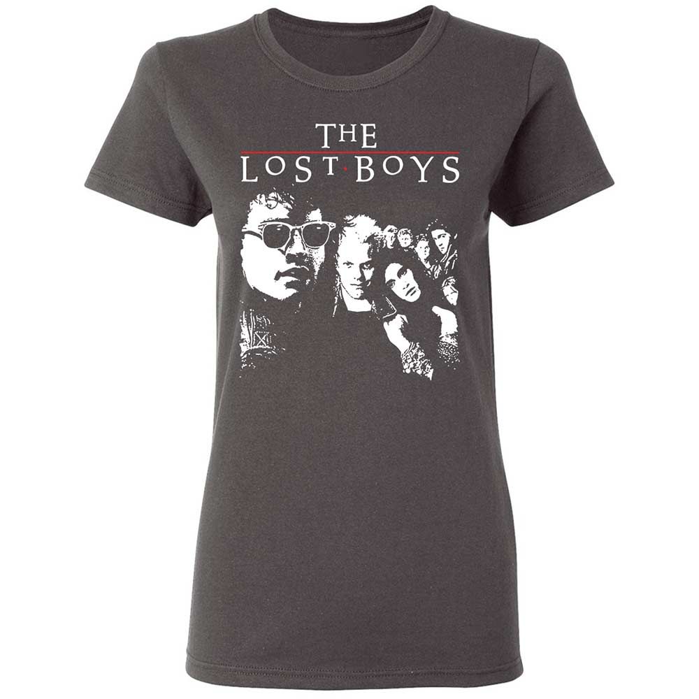Women's T-Shirt - 91VJMZ6Q - Charcoal - 4