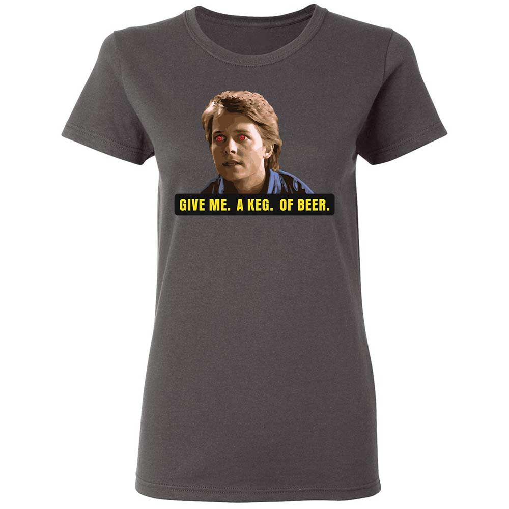 Women's T-Shirt - 3GHTNF1Z - Charcoal - 4