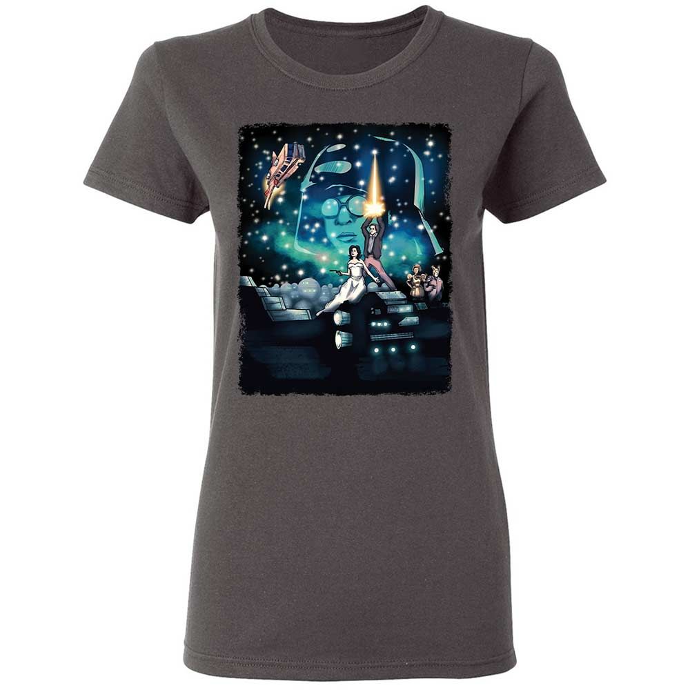 Women's T-Shirt - S1AKYEQJ - Charcoal - 4