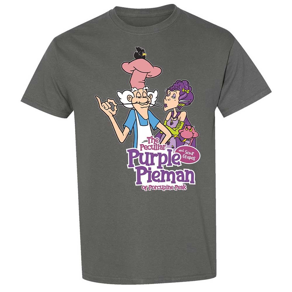 The Peculiar Purple Pie Man - Charcoal - 4