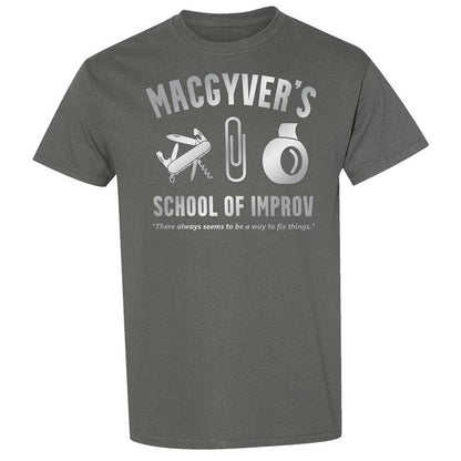 Classic Unisex T-Shirt - Q8HSWB7S - Charcoal - 4