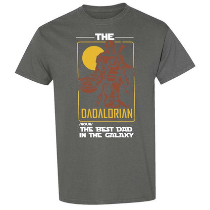 The Dadalorian The Best Dad In The Galaxy - Charcoal - 4