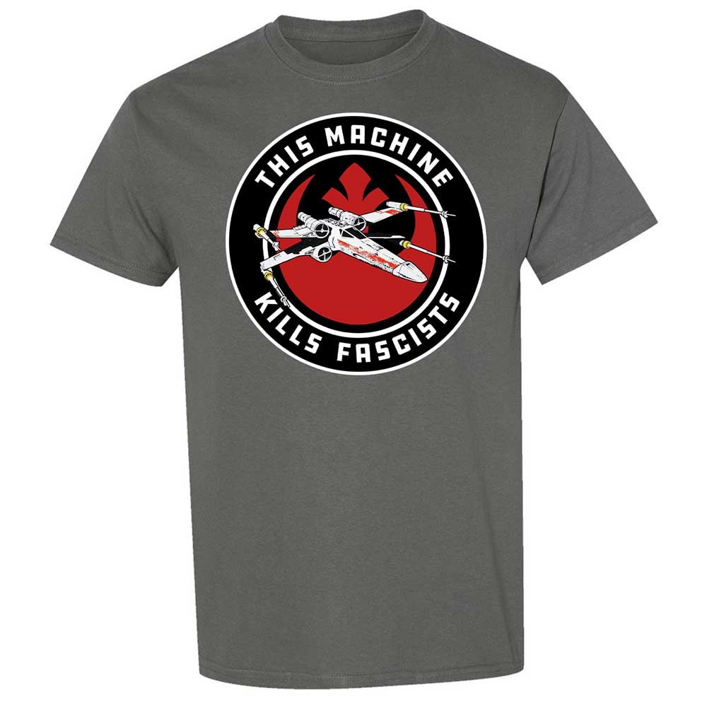 This Machine Kills Fascists - Charcoal - 4