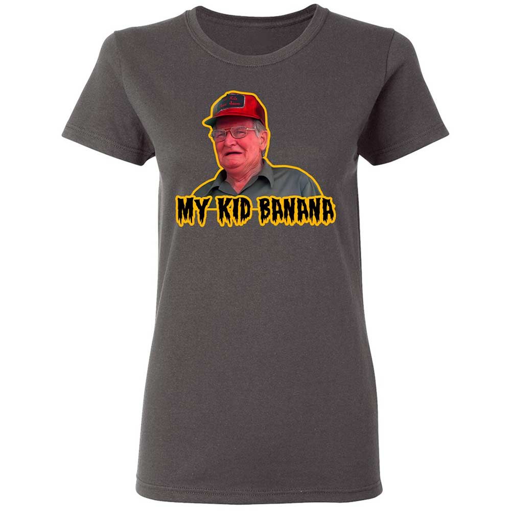 Women's T-Shirt - QRQAJ1MW - Charcoal - 4