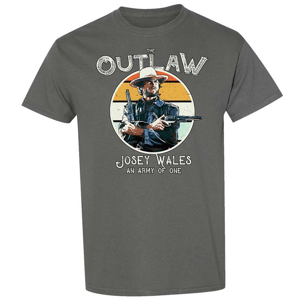Outlaw Josey Wales - Charcoal - 4