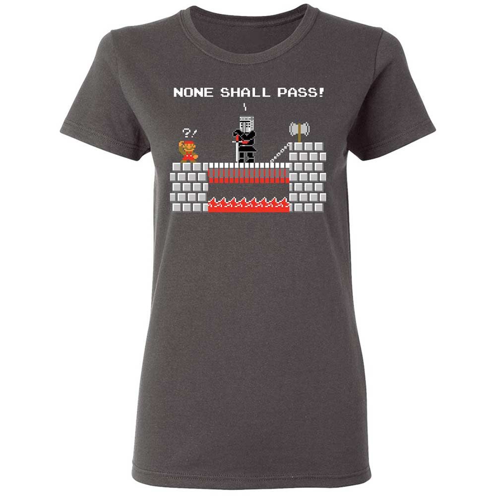 No Plumbers Shall Pass - Charcoal - 4