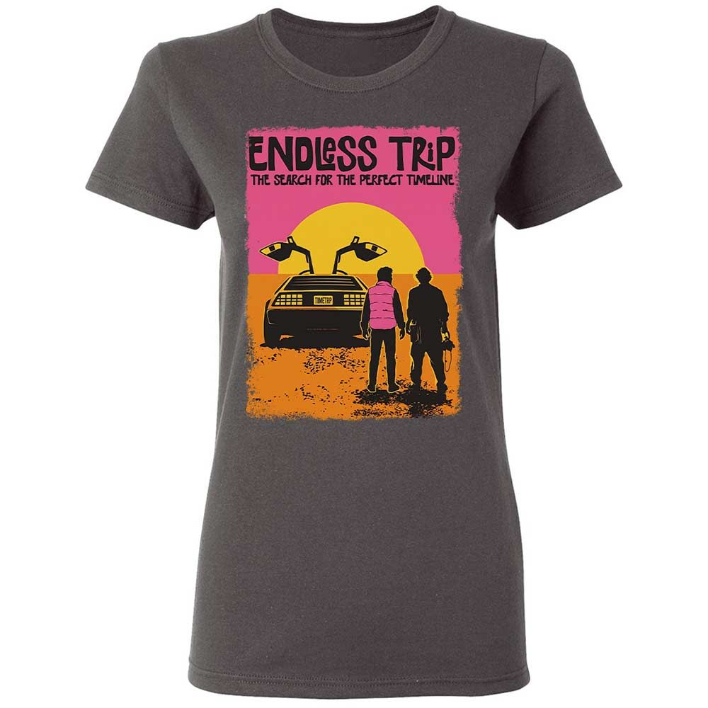 Women's T-Shirt - D1DH8KN8 - Charcoal - 4