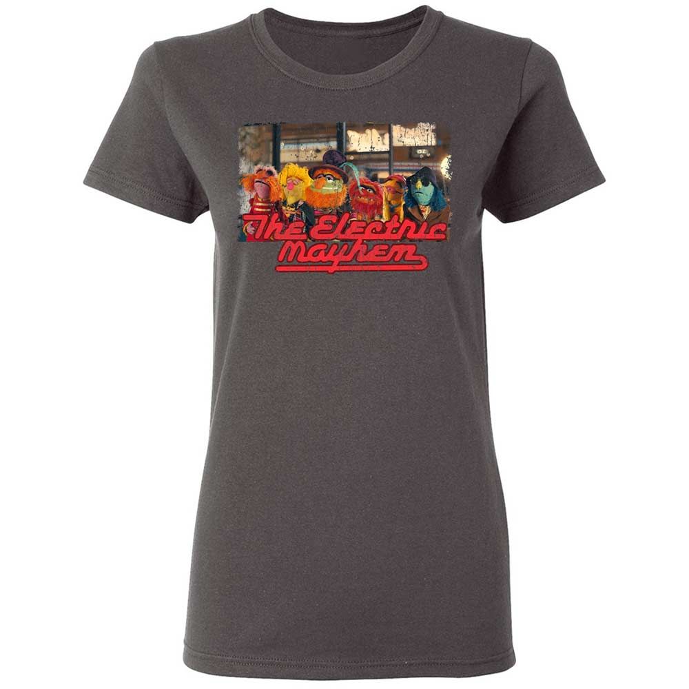 Women's T-Shirt - AKJNF5XZ - Charcoal - 4