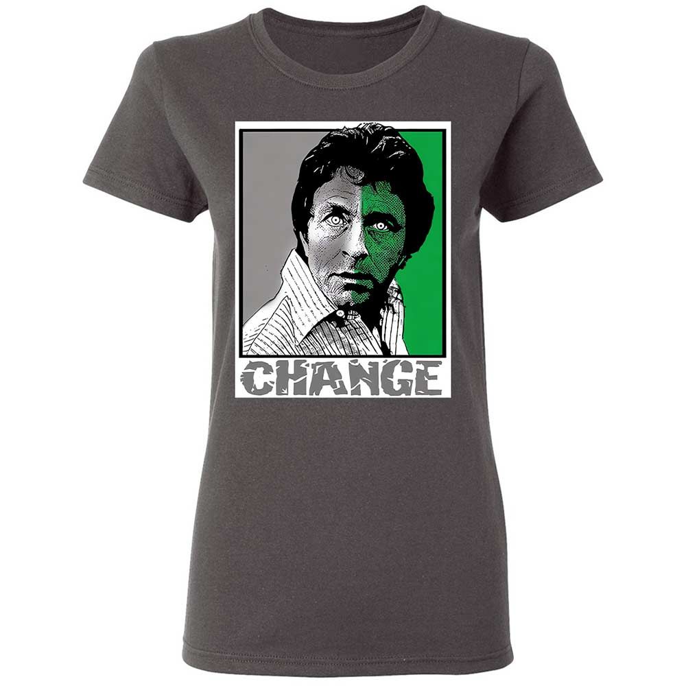 Women's T-Shirt - BEX8J9VZ - Charcoal - 4