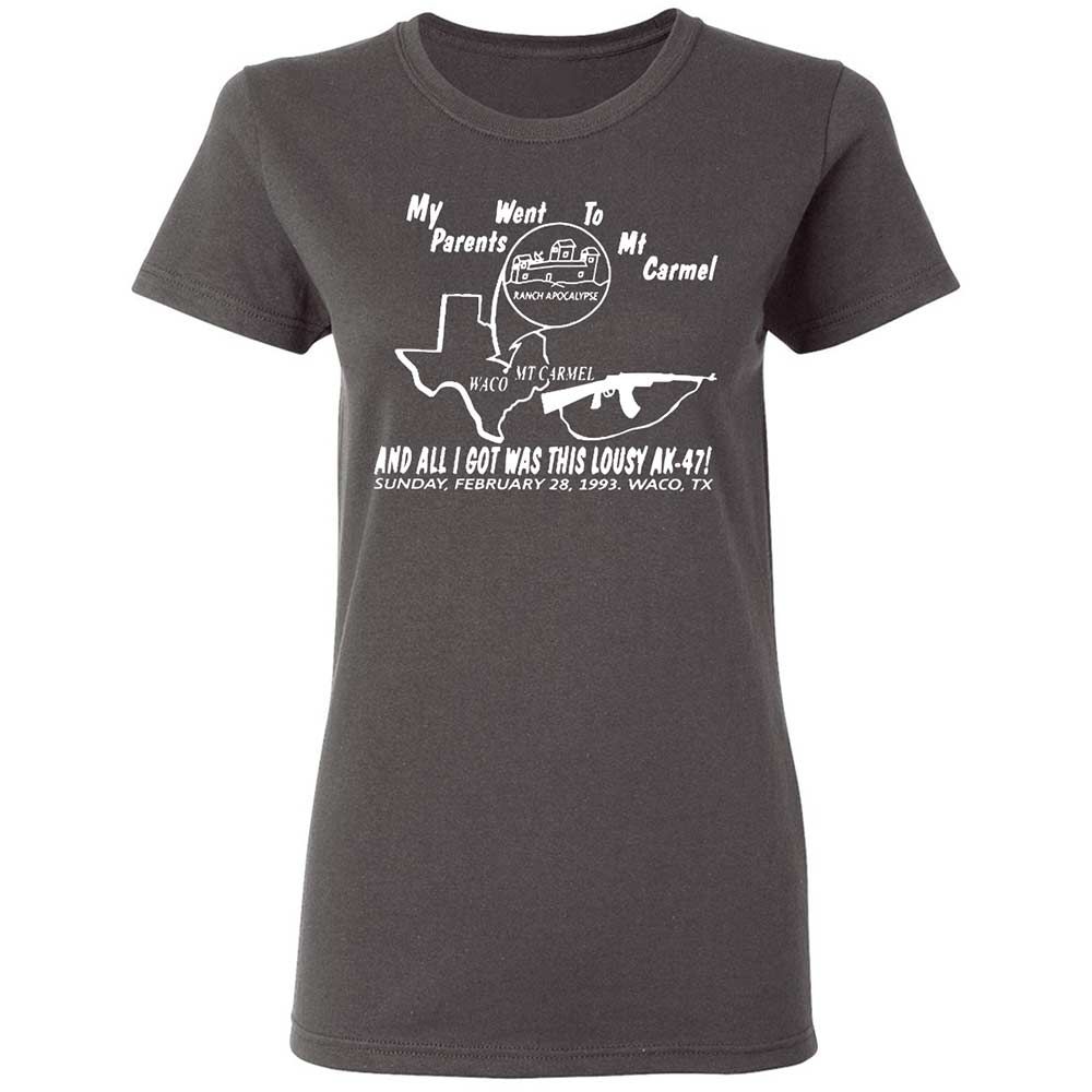 Women's T-Shirt - KSEZ94CD - Charcoal - 4