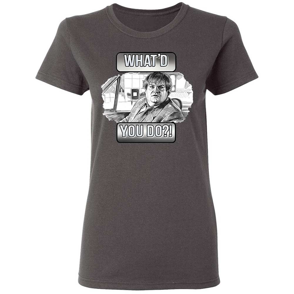 Women's T-Shirt - 4E889PR6 - Charcoal - 4