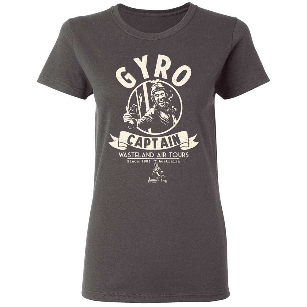 Women's T-Shirt - CPUVF682 - Charcoal - 4