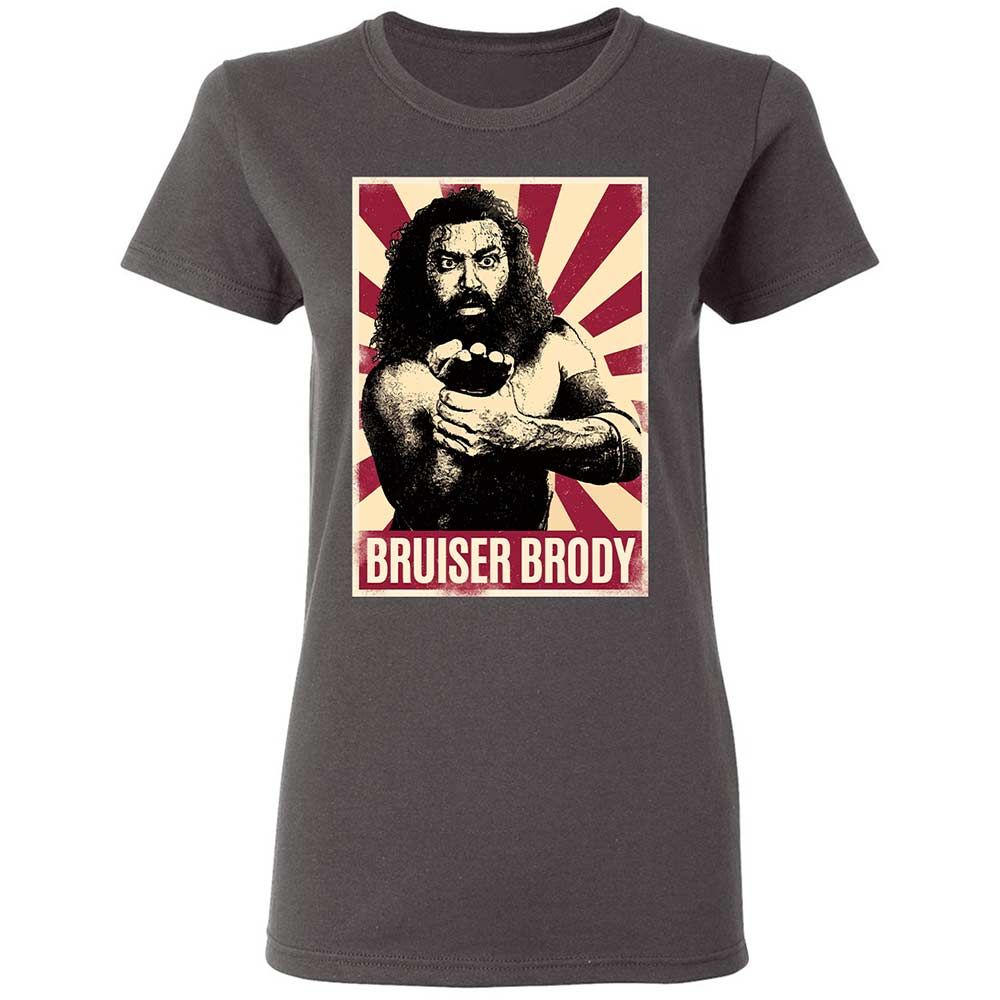 Women's T-Shirt - QZL7Z5PH - Charcoal - 4