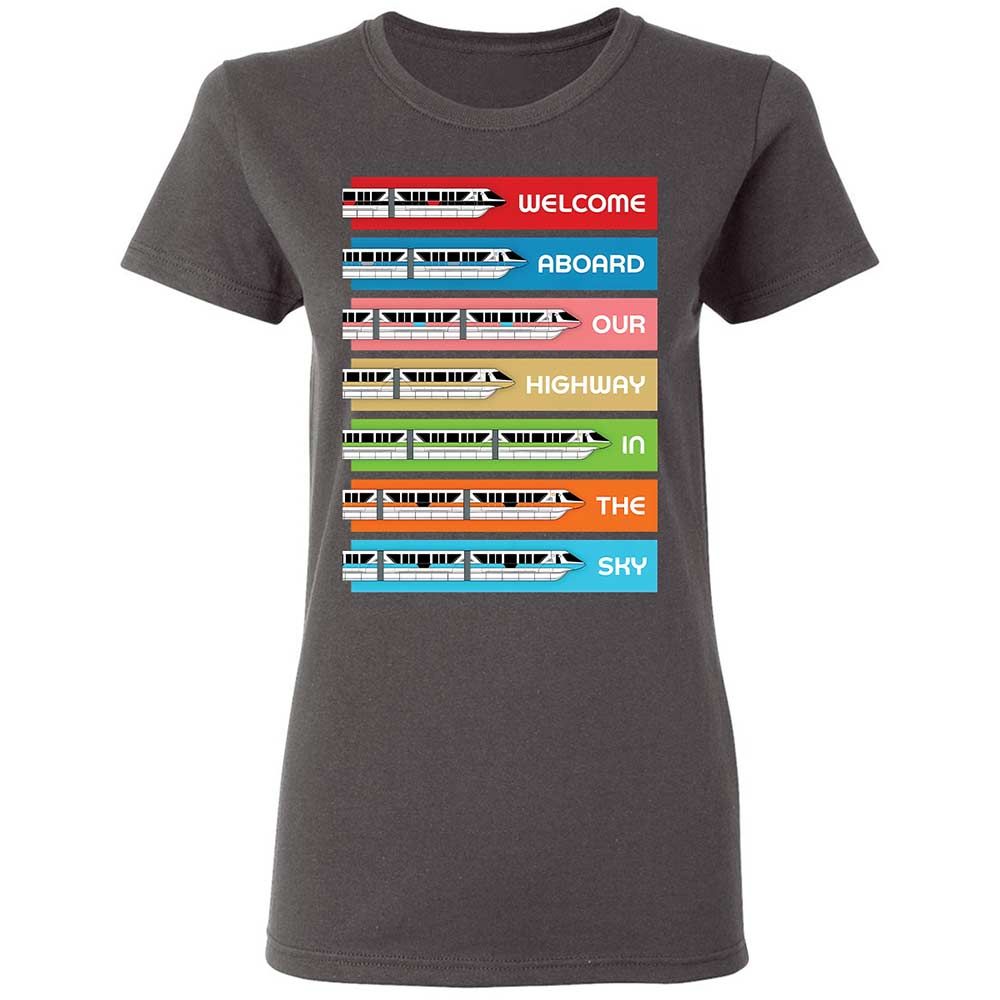 Women's T-Shirt - Black - Charcoal - 4