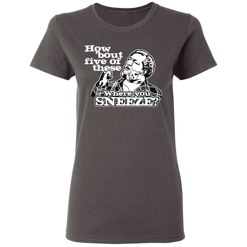 Women's T-Shirt - NNBP54AG - Charcoal - 4