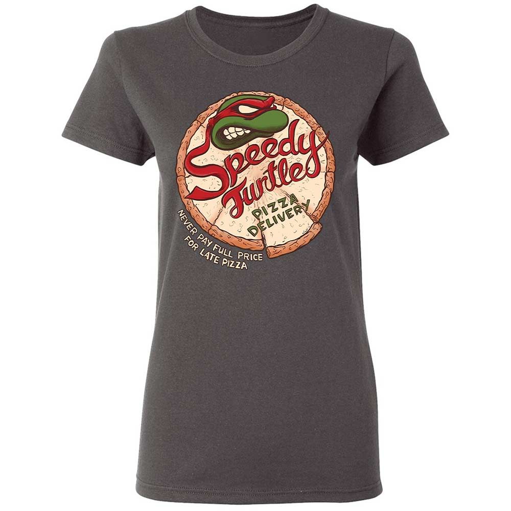 Women's T-Shirt - WNQY73Z5 - Charcoal - 4