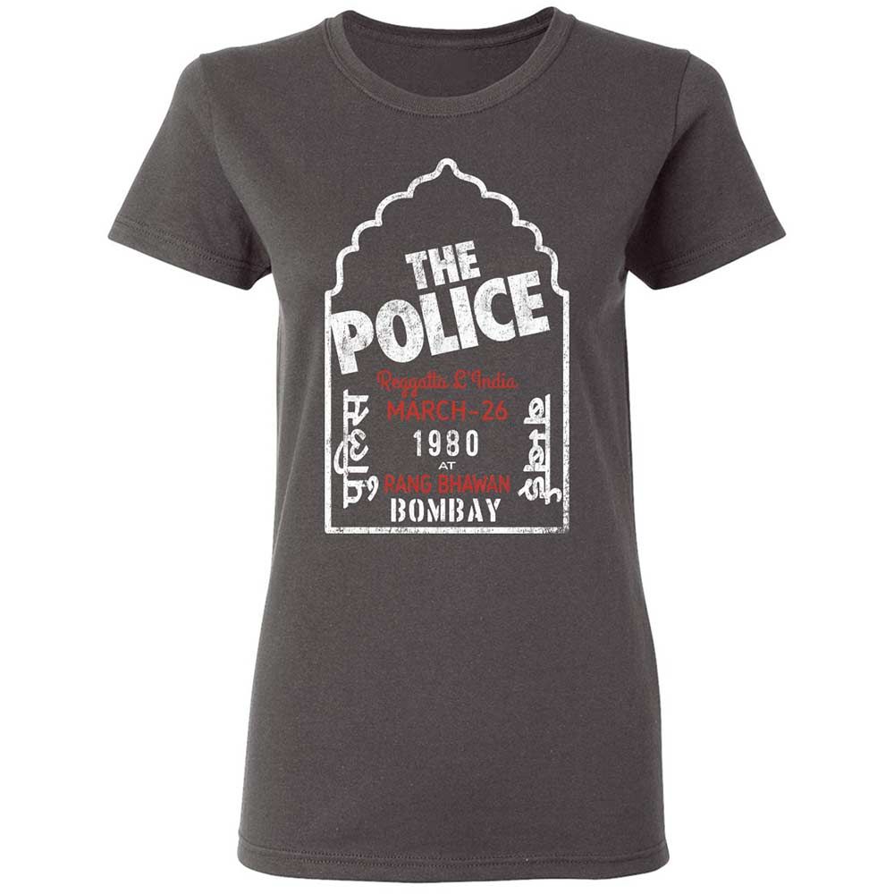 Women's T-Shirt - J8ZW1P83 - Charcoal - 4