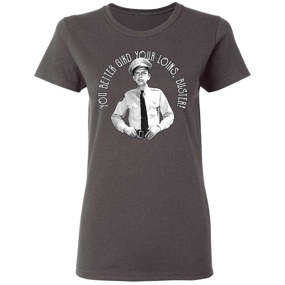 Women's T-Shirt - LLFUJ487 - Charcoal - 4