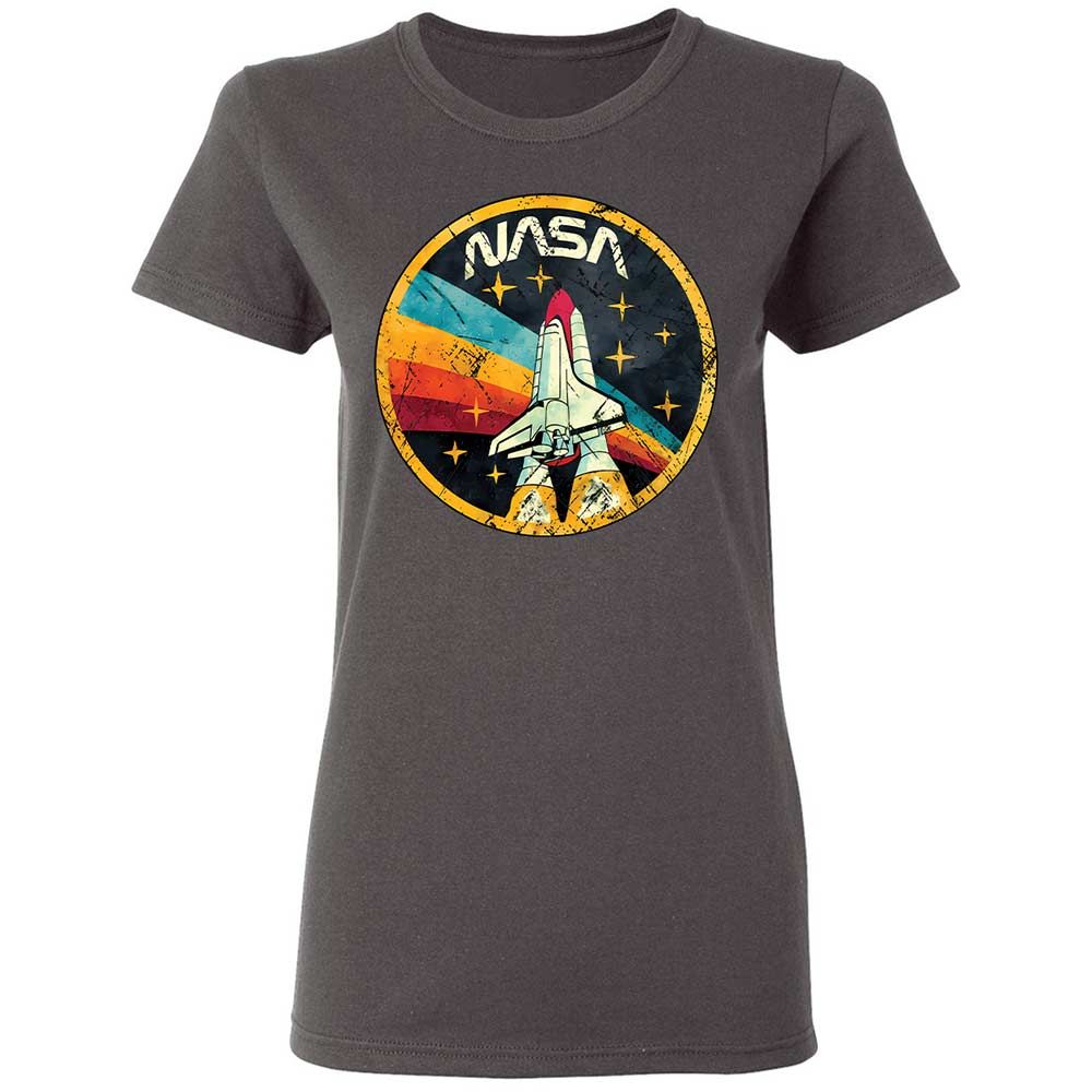 USA Space Agency Vintage Colors - Charcoal - 4