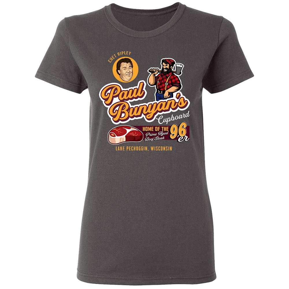 Women's T-Shirt - AJGPF7ZV - Charcoal - 4