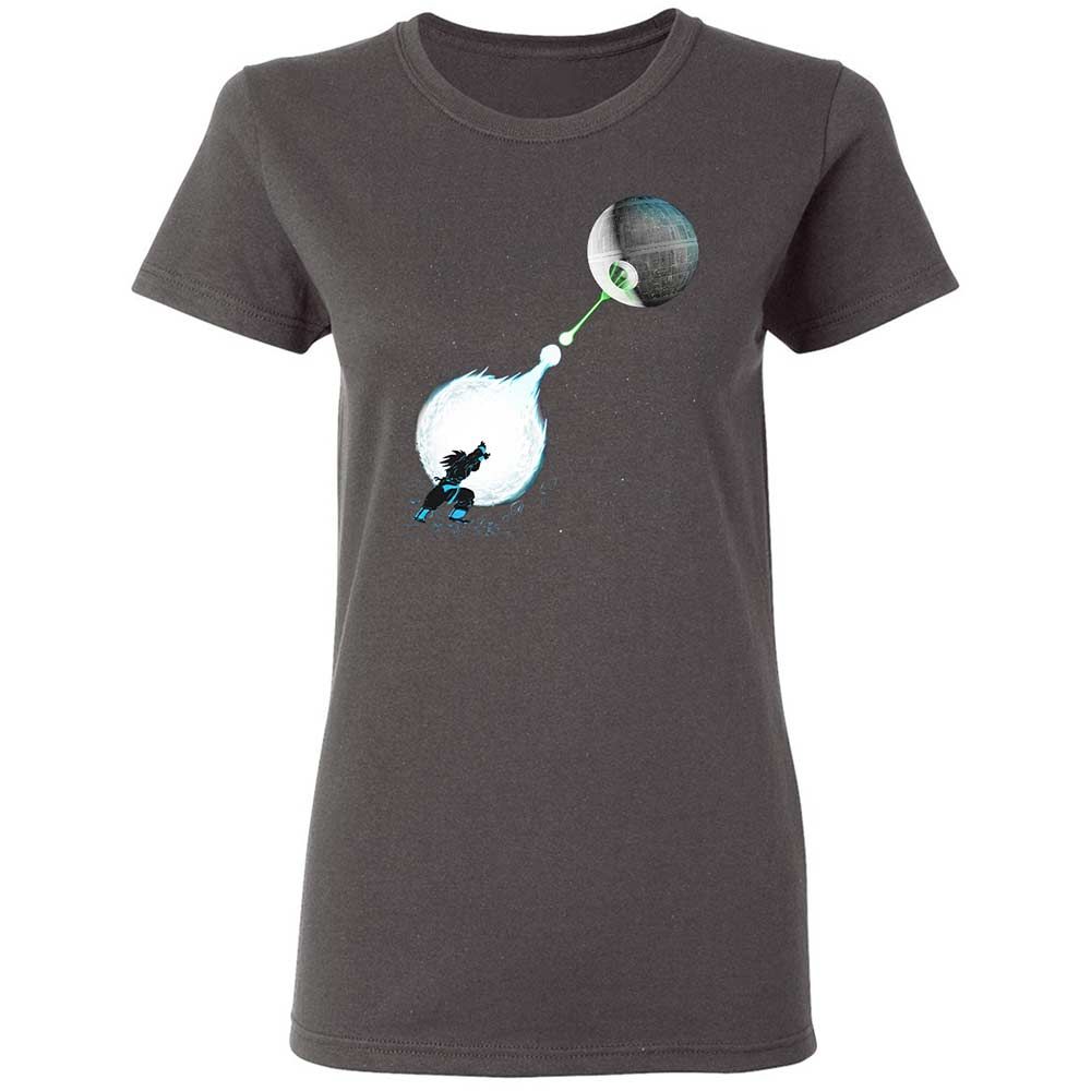 Women's T-Shirt - 2KM1DZYF - Charcoal - 4