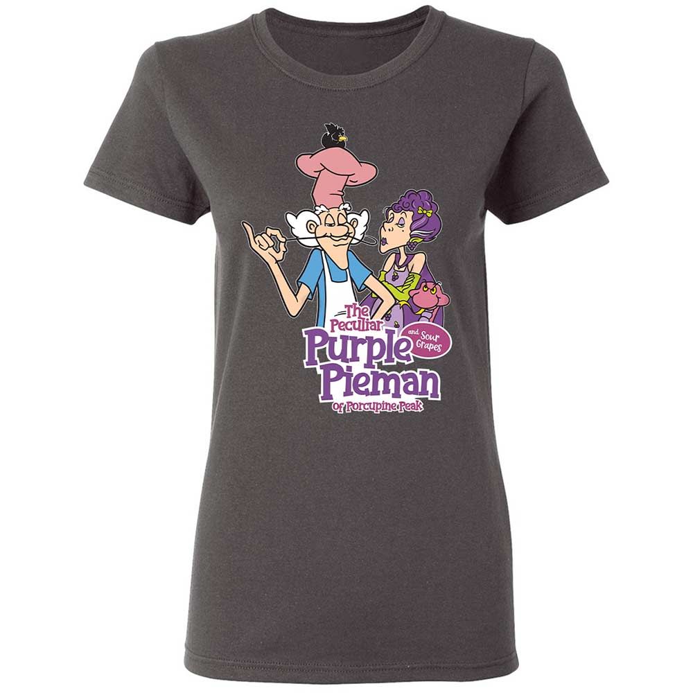 The Peculiar Purple Pie Man - Charcoal - 4