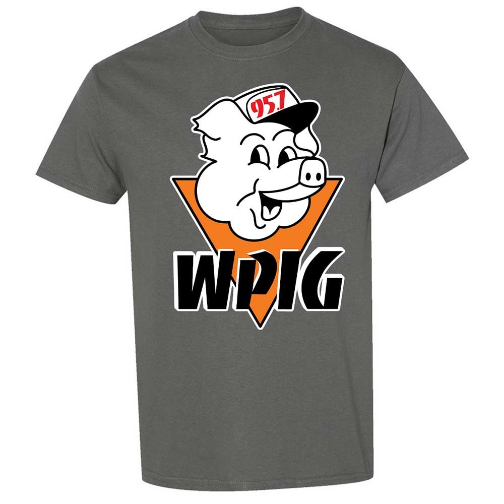 Wpig 95.7 Radio Station - Charcoal - 4