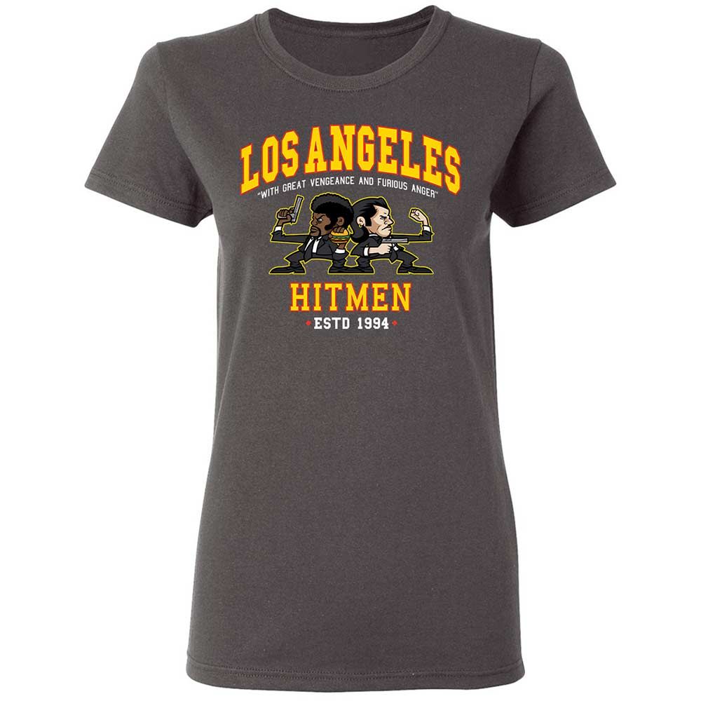 Women's T-Shirt - 18C6YAHM - Charcoal - 4