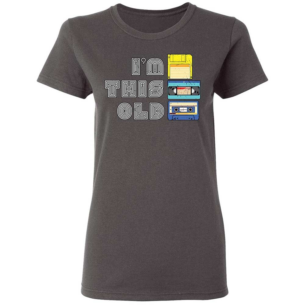 Women's T-Shirt - Black - Charcoal - 4