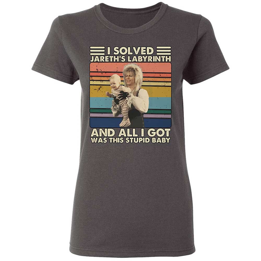 Women's T-Shirt - 2TXZCXH4 - Charcoal - 4