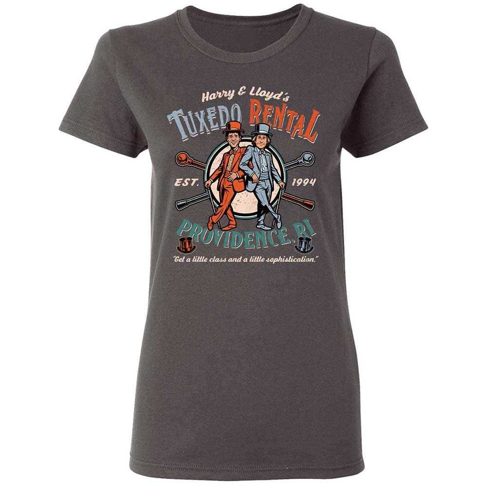 Women's T-Shirt - 7PGJZPFU - Charcoal - 4