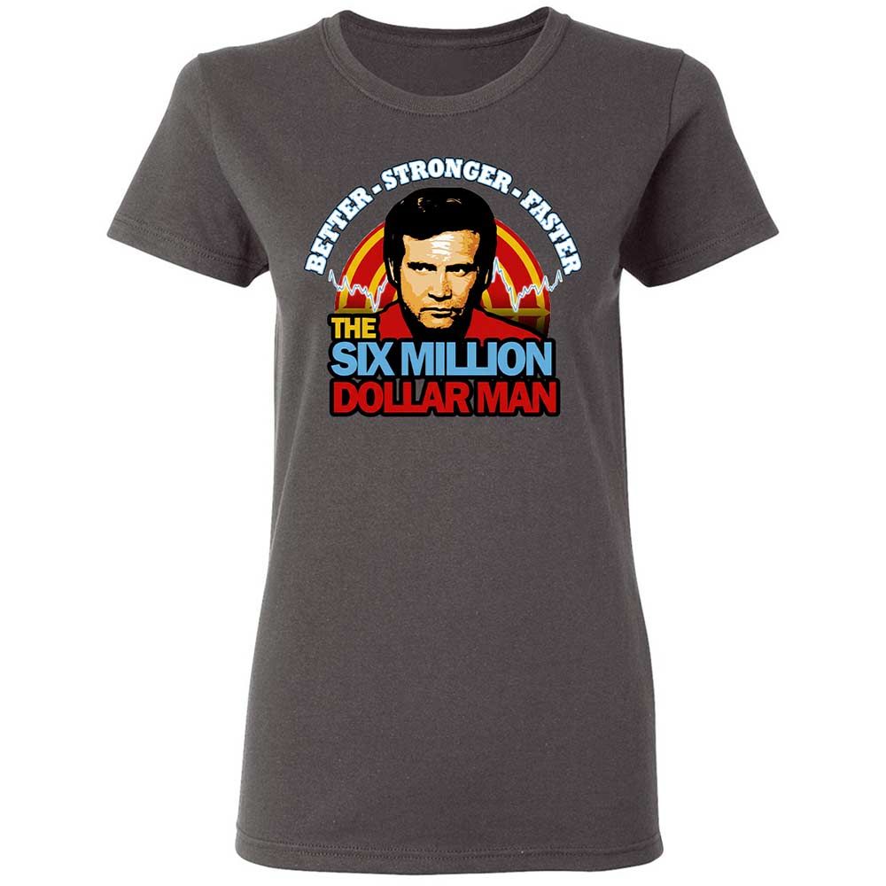 Women's T-Shirt - 6MVF5PWK - Charcoal - 4