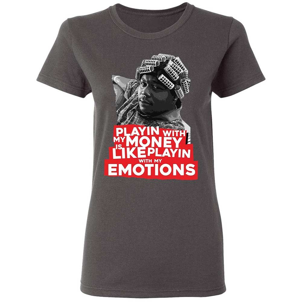 Women's T-Shirt - TA96QLQF - Charcoal - 4