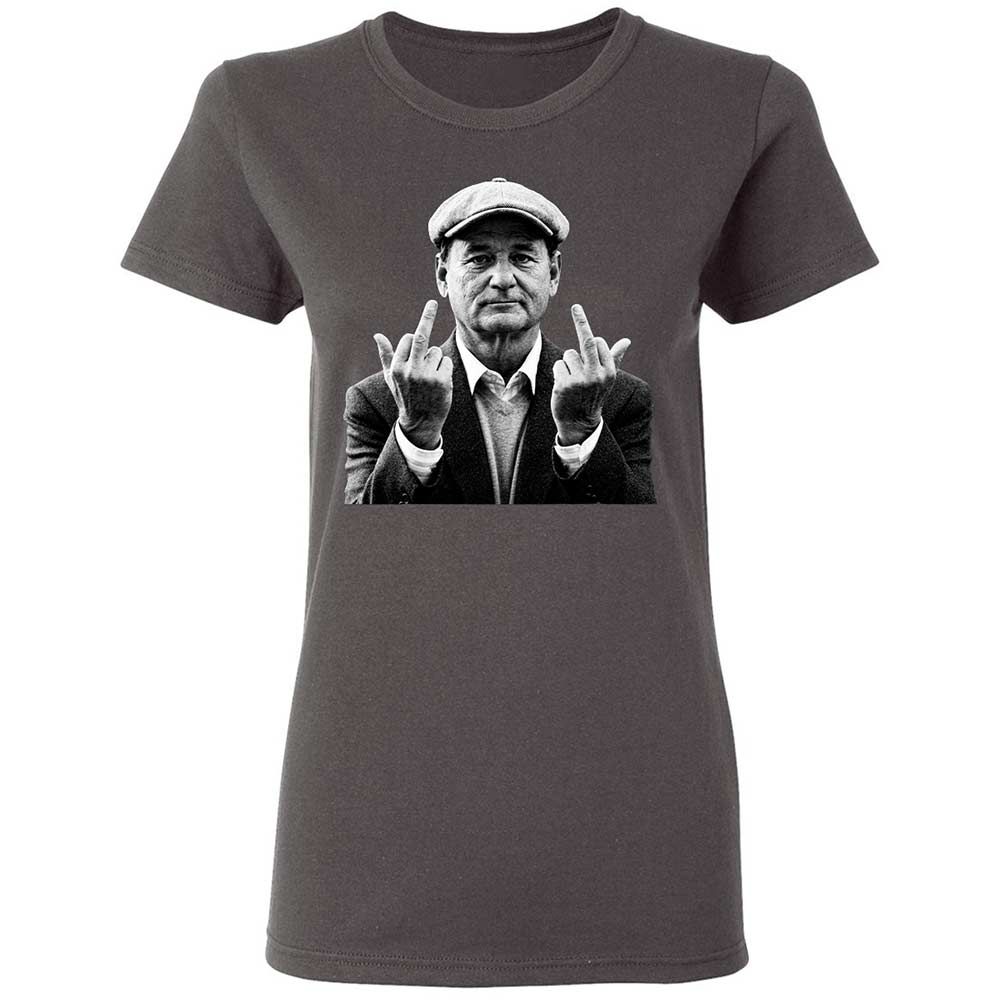 Bill Murray Middle Finger - Charcoal - 4