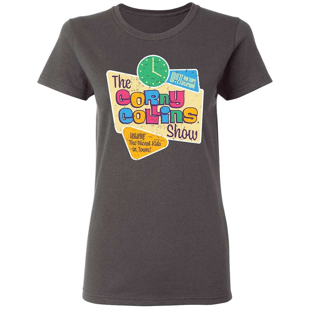 Women's T-Shirt - C8LQ35YA - Charcoal - 4