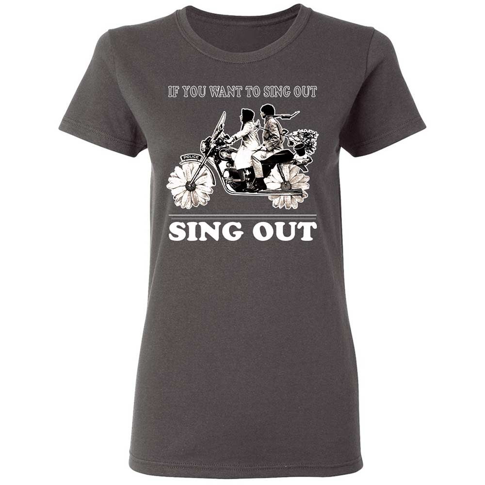 If you want to sing out, sing out - Charcoal - 4