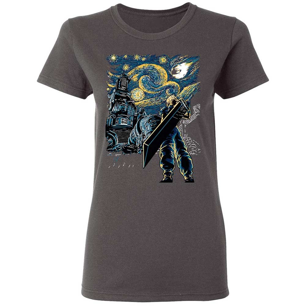 Women's T-Shirt - 9A5J4Q7X - Charcoal - 4