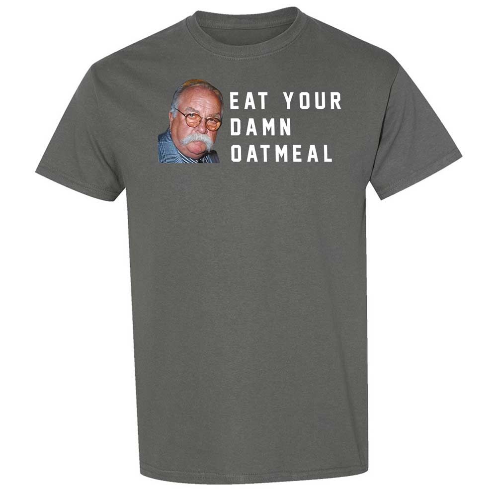Eat Your Damn Oatmeal - Charcoal - 4