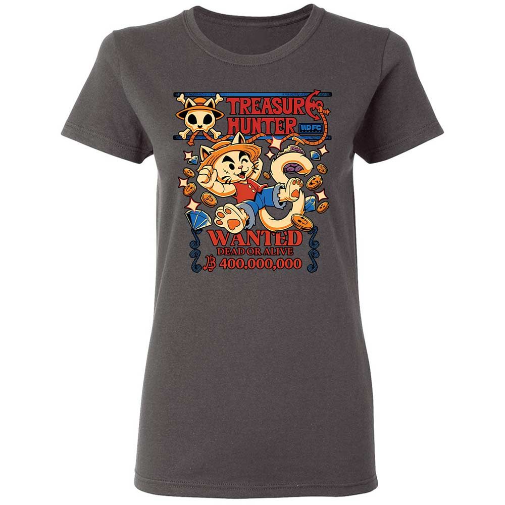 Women's T-Shirt - D2Q117WQ - Charcoal - 4
