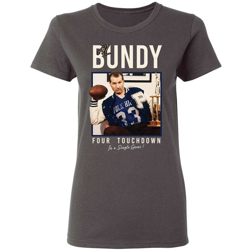 Women's T-Shirt - ZCJWZXF2 - Charcoal - 4