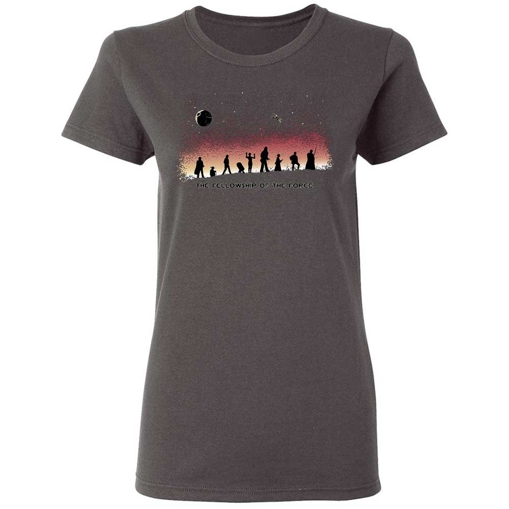 Women's T-Shirt - THW4JZTY - Charcoal - 4