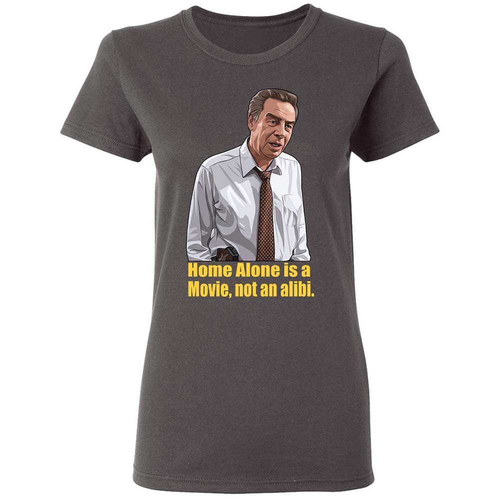 Women's T-Shirt - F7ELB96T - Charcoal - 4