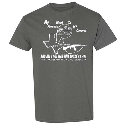 Classic Unisex T-Shirt - 1P2TVSZY - Charcoal - 4