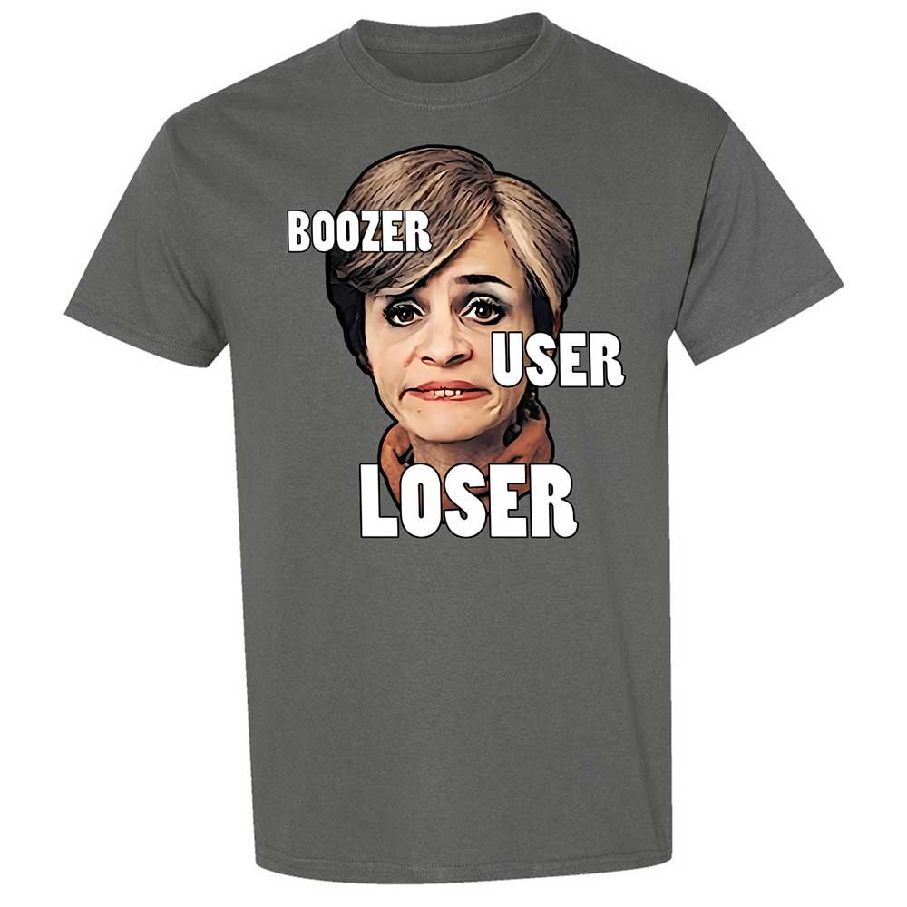 I was a boozer, a user, and a loser - Charcoal - 4