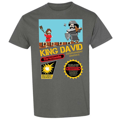 David Vs Goliath Cool Christian - Charcoal - 4